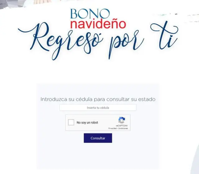 ¿Hasta cuándo estará disponible el Bono Navideño?