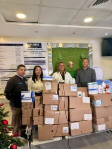 Pastor Ángel Moreta realiza donación al Hospital Pedro Antonio Céspedes en Constanza