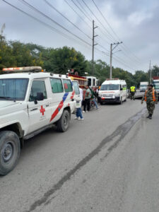 Tragedia en la autopista Duarte: padre e hija mueren y madre queda herida