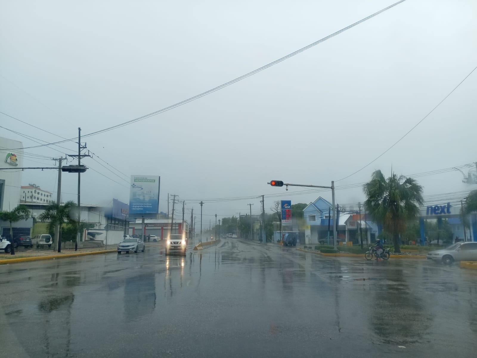 Martes nublado y sistema frontal inciden sobre el país