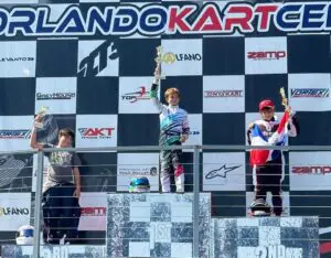 El piloto Dominicano Raymi Guzmán Jr. obtuvo el subcampeonato de la prestigiosa serie de Karting Orlando Cup 2024