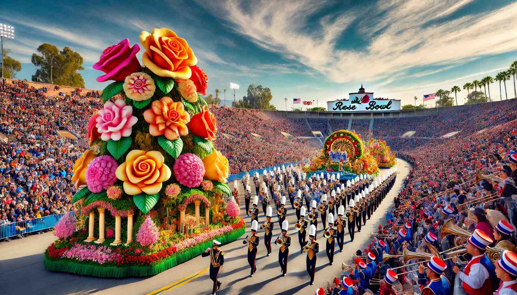 Tal día como hoy, desde 1890, se celebra el famoso Desfile de las Rosas en EE.UU