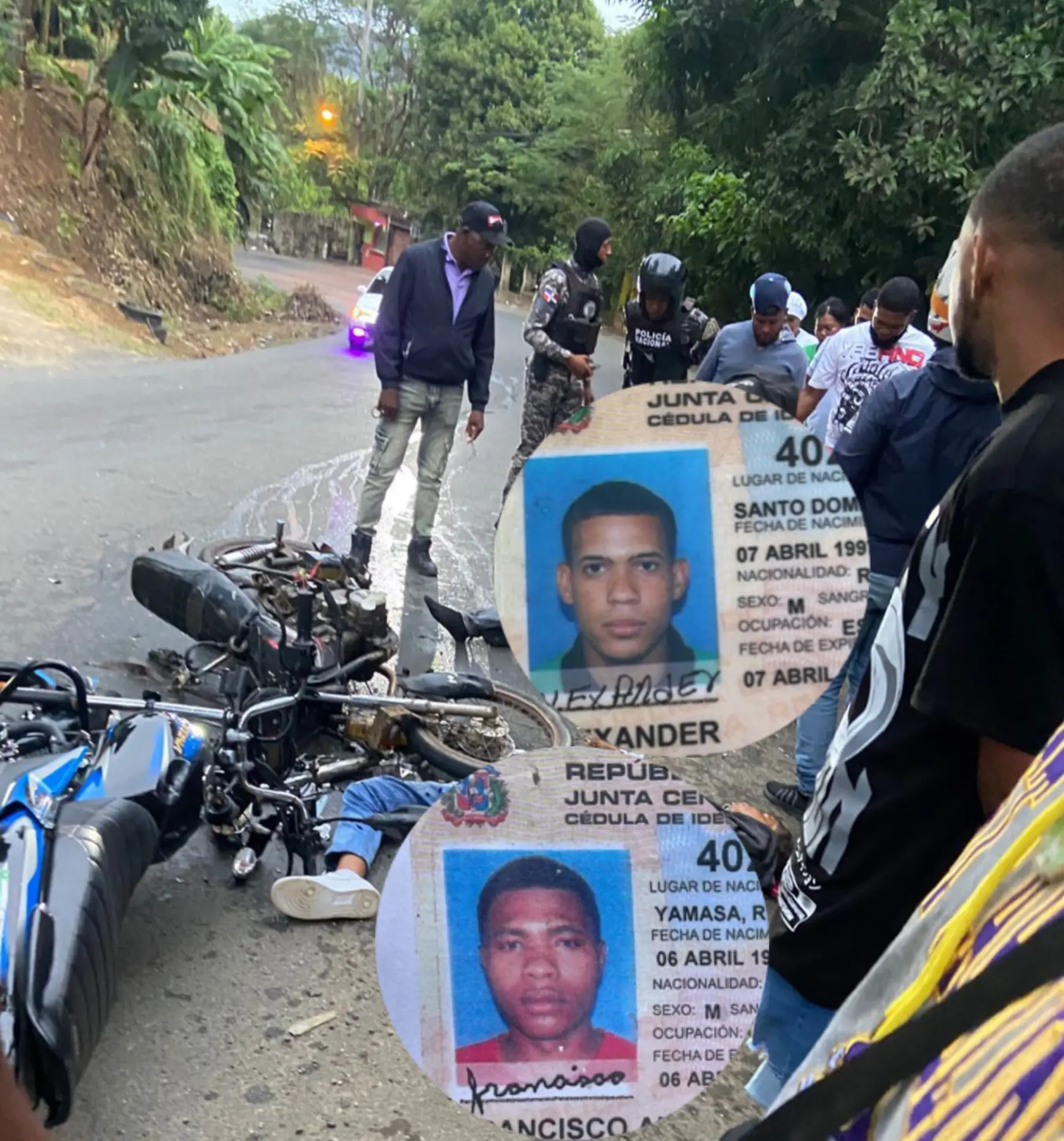 Se reportan las dos primeras muertes por accidente de tránsito en Yamasá