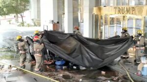 Conductor del Cybertruck que explotó frente al hotel Trump se disparó antes del incidente