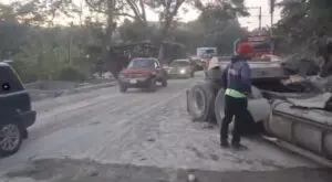 Dos muertos en accidente de patana en la autopista Navarrete-Puerto Plata