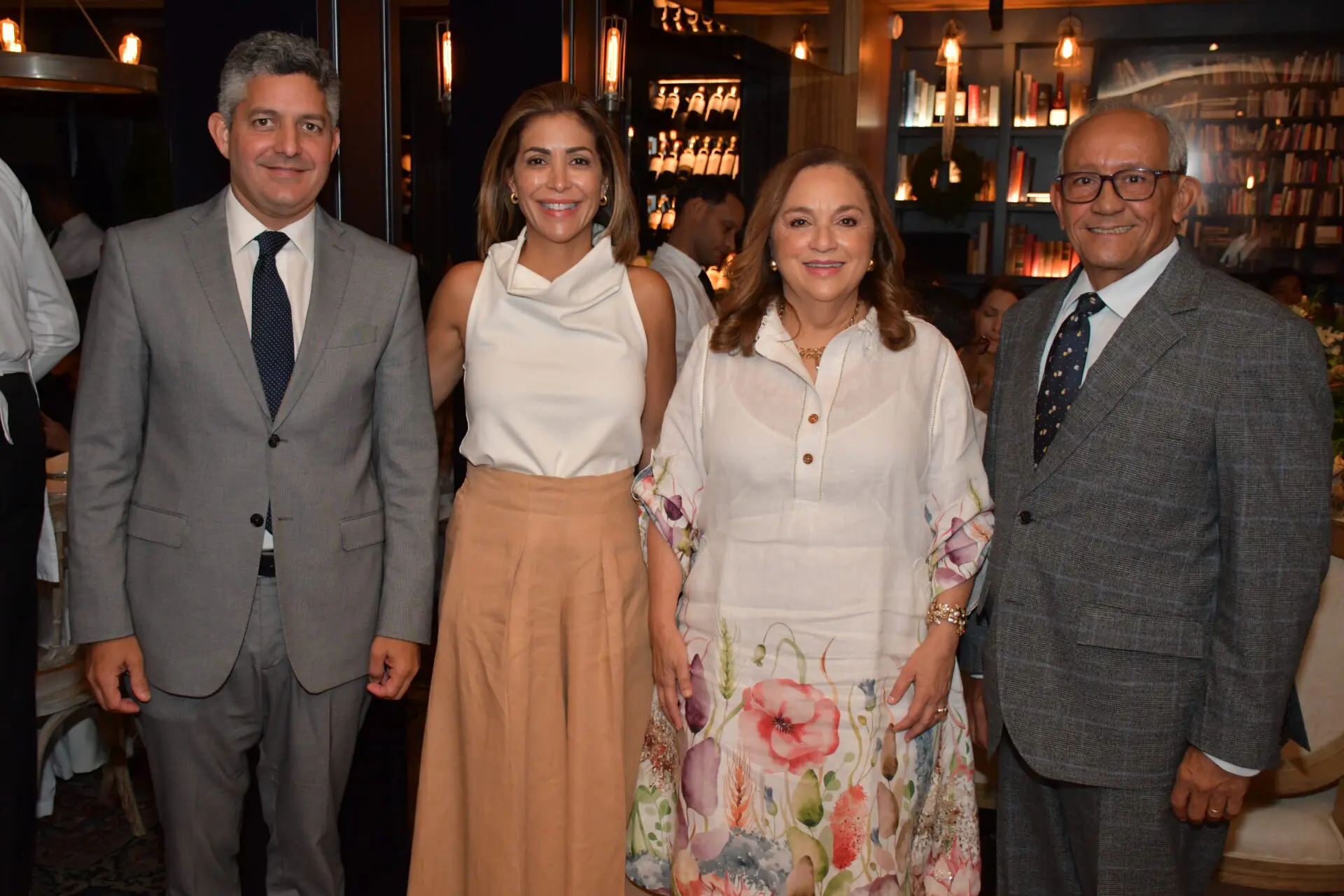 Jesús Arredondo, María Fernanda Arredondo, Virginia Arredondo y Franklín Mejía. FUENTE EXTERNA