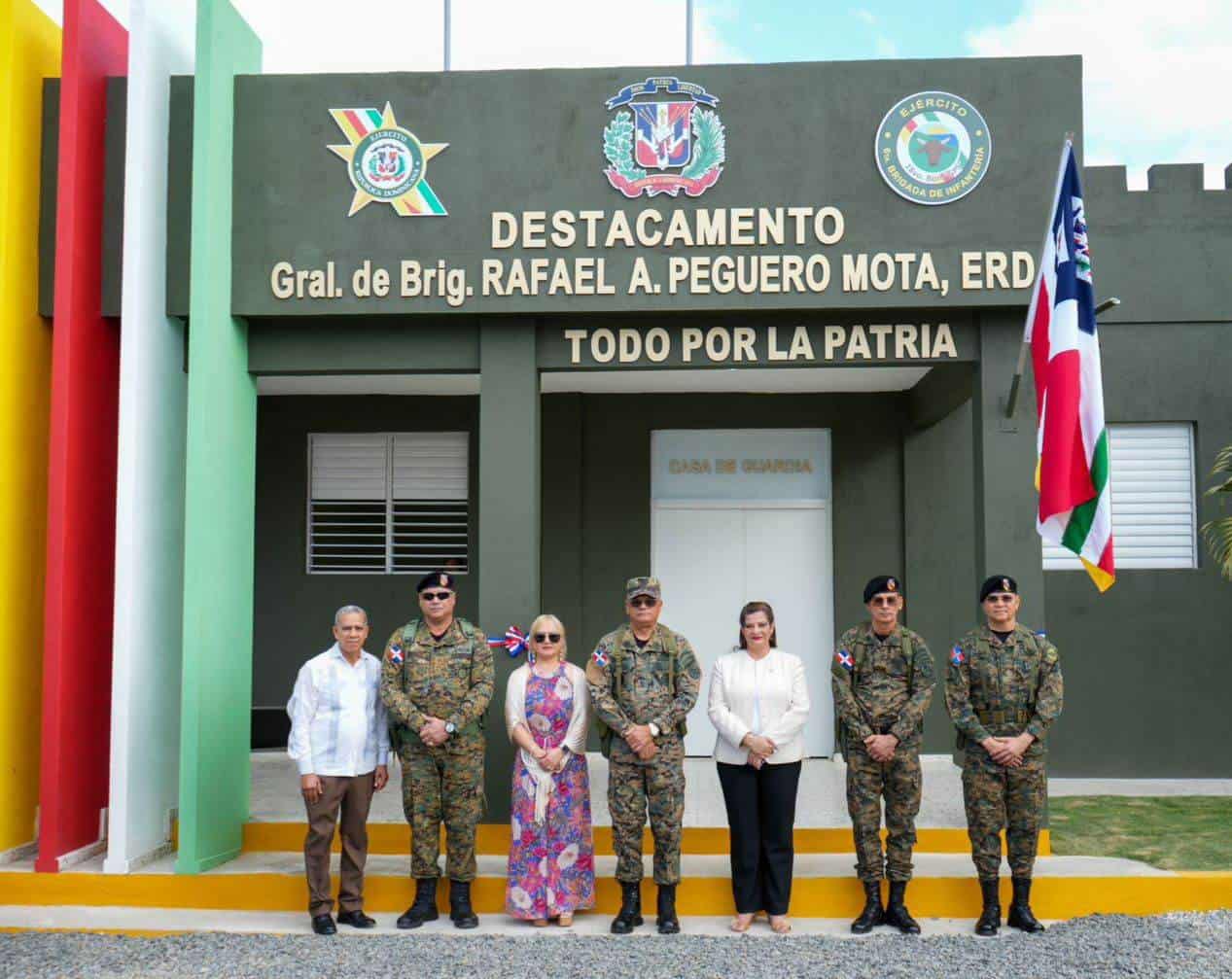 Reinauguran instalaciones de destacamento militar en Hato Mayor