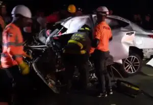 Accidente fatal en la Autovía del Este deja tres muertos, entre ellos una bebé de tres meses