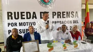 Vocales Hato del Yaque se niegan aprobar presupuesto 2025