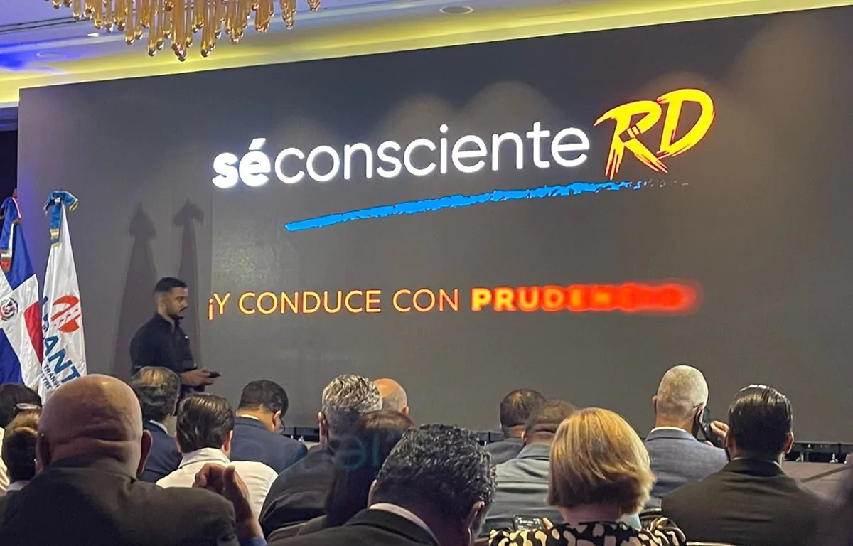 INTRANT lanza campaña nacional para prevenir accidentes "Sé Consciente RD"