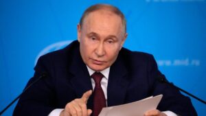 Putin dice que Zelenski no podrá firmar la paz con Rusia