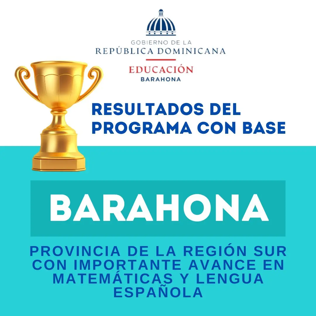 Barahona se consolida como ejemplo de éxito en el Programa con Base de el MINERD