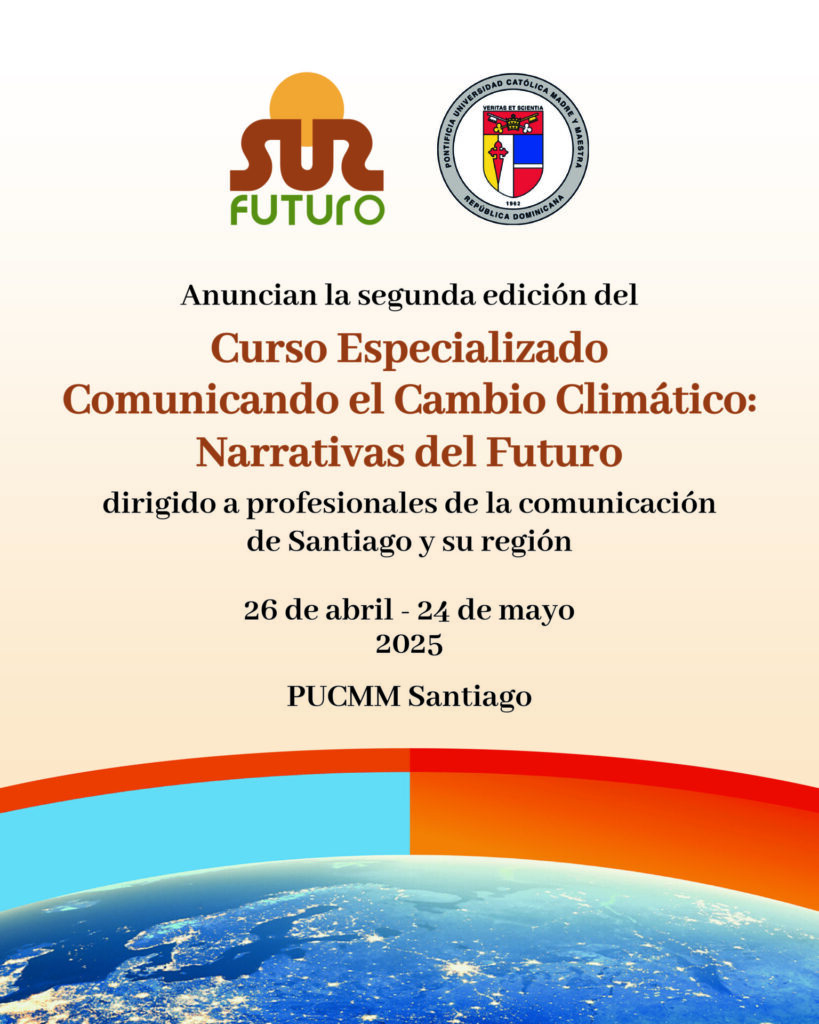 Sur Futuro anuncia segunda edición de curso de cambio climático para comunicadores en Santiago