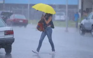 Sistema frontal provocará lluvias débiles y dispersas sobre el país.