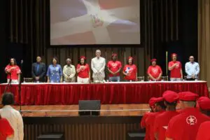 Miguel Mejía pronuncia Declaración por la Soberanía de la Patria durante asamblea