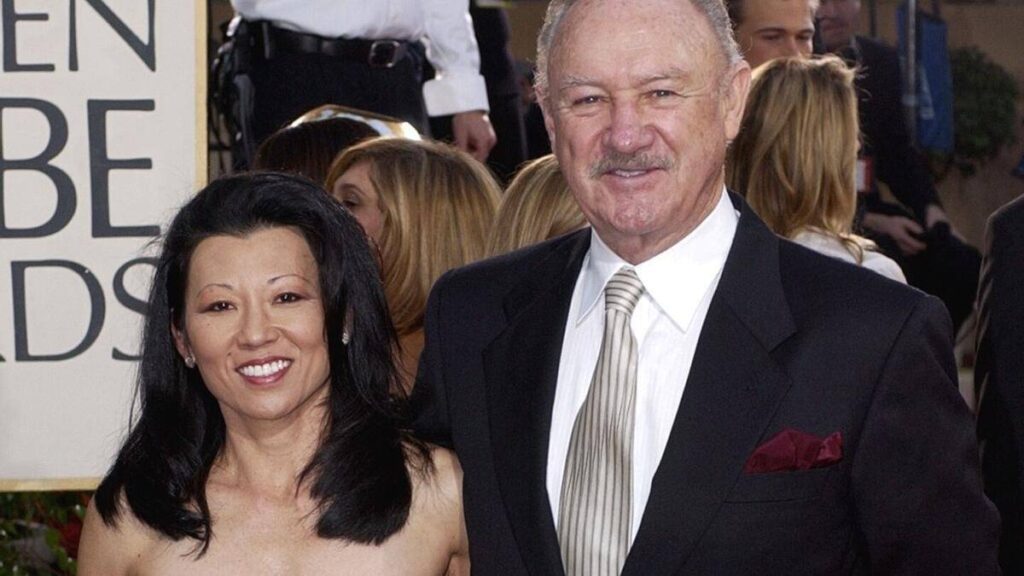 Gene Hackman y su esposa