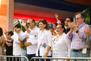 La vicepresidenta de la República, Raquel Peña