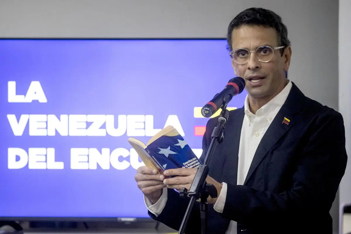 Capriles dice que la abstención electoral ha hecho retroceder al antichavismo mayoritario