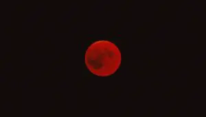 El eclipse del 14 de marzo que pintará la luna de sangre