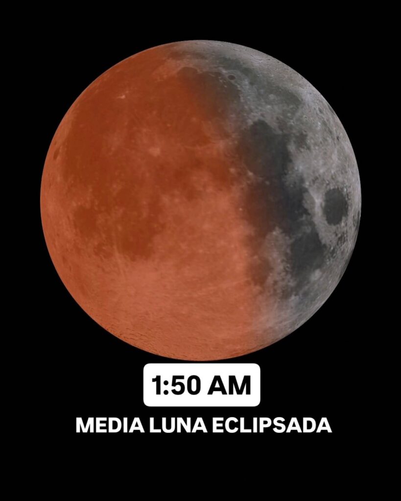 El eclipse del 14 de marzo que pintará la luna de sangre