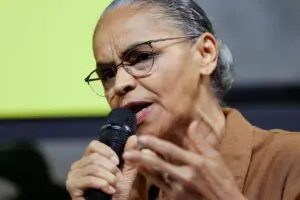 El ministra de Ambiente de Brasil, Marina Silva,