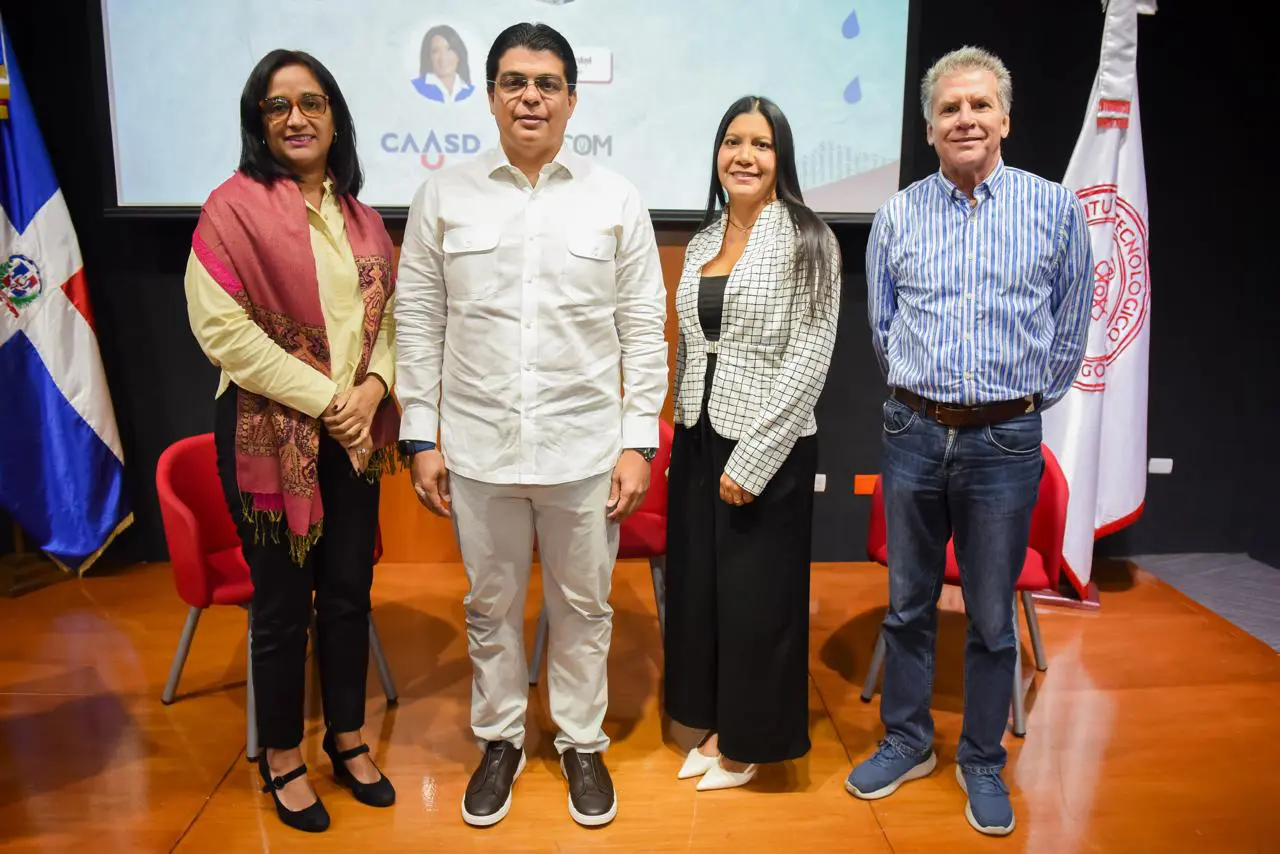 Caasd e Intec presentan innovaciones sobre gestión sostenible del agua