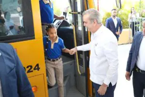 Estudiantes de la provincia Duarte tienen “Transporte Gratuito