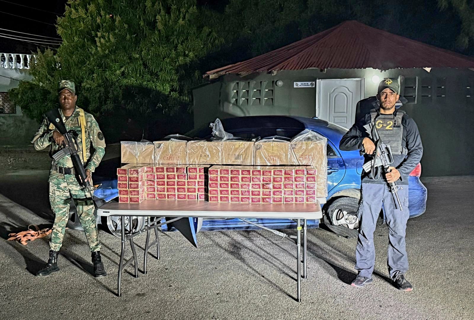 Arrestan médico con 80 mil cigarrillos de contrabando en San Juan de la Maguana