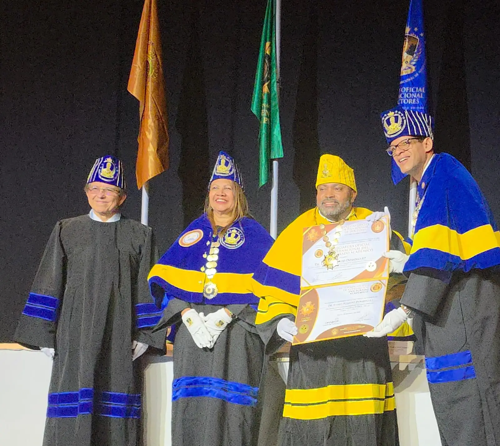 Presidente federación de Sambo recibe título Doctor Académico