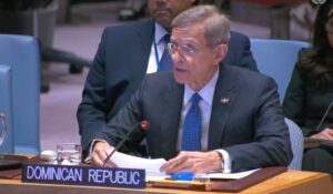 Canciller Roberto Álvarez expresa al Consejo de Seguridad de la ONU apoyo de República Dominicana a transformación de la MSS en Haití en una misión híbrida 