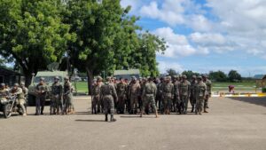 Llegan ciento de refuerzos militares equipos y Helicópteros a reforzar la frontera en Dajabón