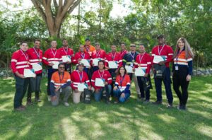 Reconocen brigada de rescate por su valentía y solidaridad