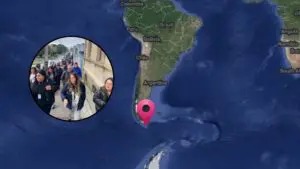 Fuerte terremoto en Chile de 7.8 alertó a la población sureña