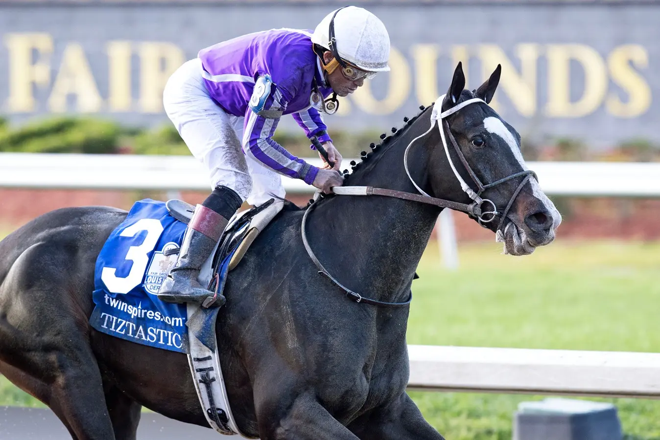 Tiztastic con Joel Rosario liquidó en el momento preciso el Louisiana Derby G2