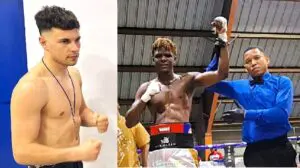 Simolién y Platonovschi “demuelen” rivales en cartel de boxeo internacional del domingo en Santiago