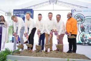 Proindustria da primer palazo para construcción de nueva nave industrial en La Vega