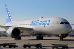 Air Europa duplicará vuelos a Santiago en 2025