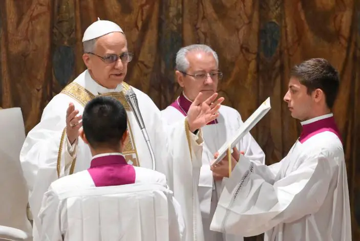 El papa León XIV