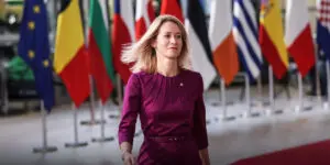 La vicepresidenta de la Comisión Europea (CE) y alta representante de la Unión Europea (UE) de Exteriores, Kaja Kallas
