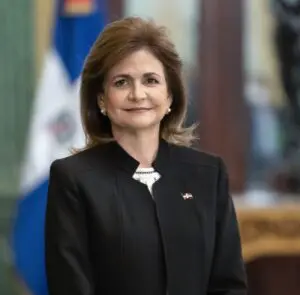 La vicepresidenta de la República, Raquel Peña
