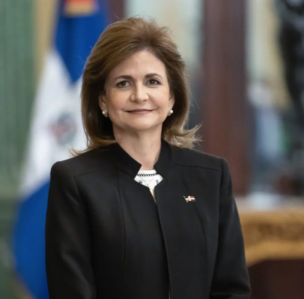 La vicepresidenta de la República, Raquel Peña