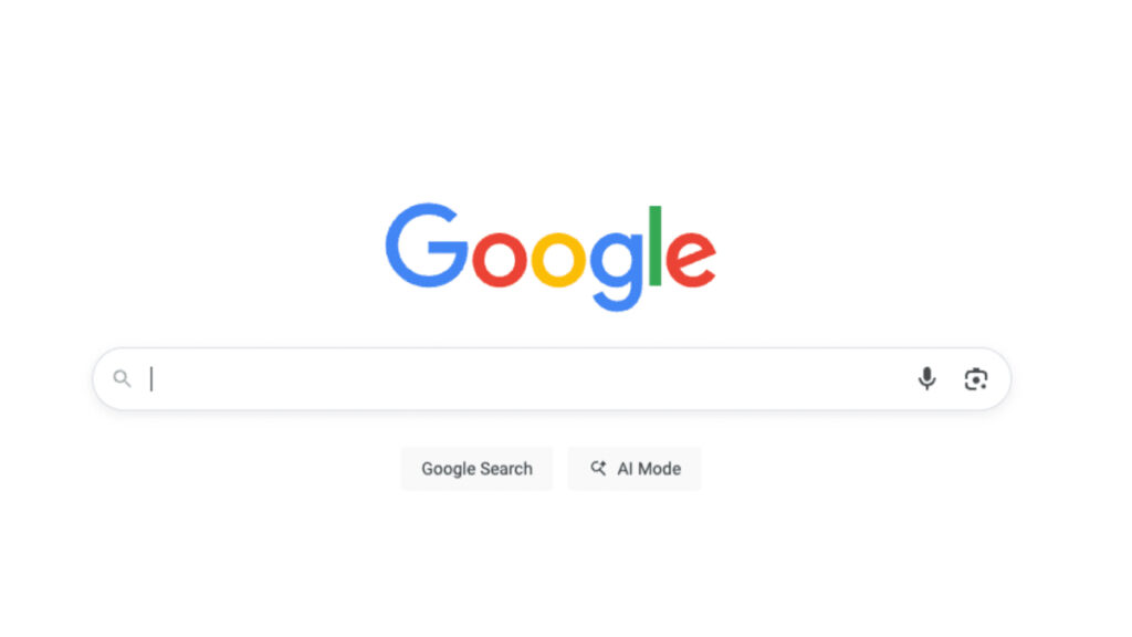 Google está probando el uso del “Modo IA” en su espacio más valioso: su página de inicio.