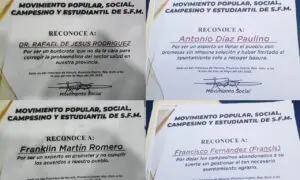 Entregan certificados reconociendo incapacidad de Alcalde SFM y funcionarios Gobierno