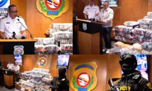 Cae lancha con 543 paquetes de droga en Pedernales; tres detenidos