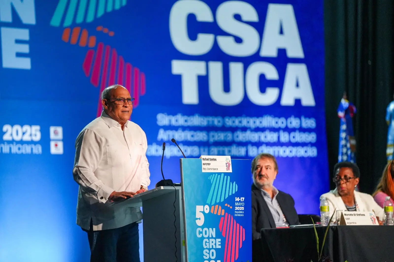 Rafael Santos Badía exhorta a fortalecer el sindicalismo con democracia, inclusión y adaptación tecnológica