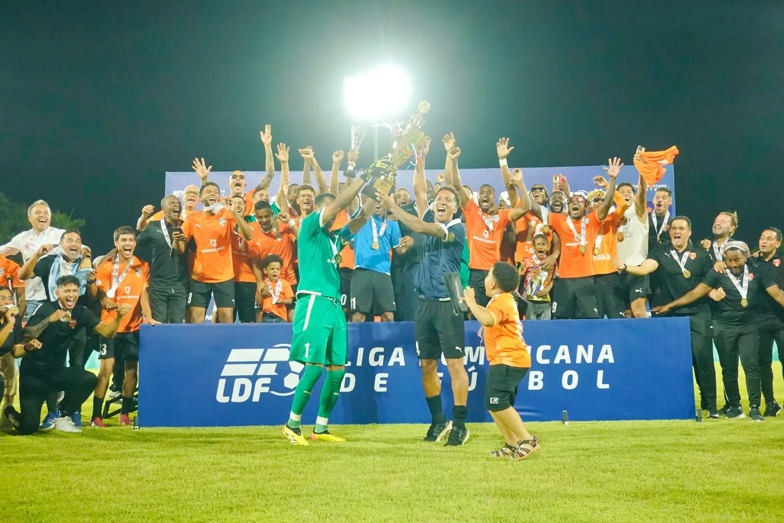 Cibao FC celebra ser campeón de la Copa LDF 2025