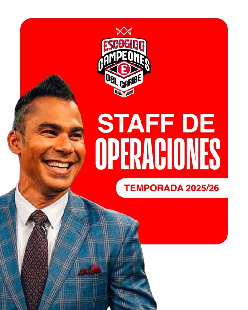 Carlos Peña es el gerente general del Escogido