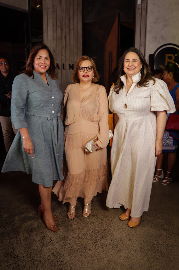 Donaida Marin, Rommy Grullon y Nydia Alegria.