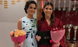 La nieta del expresidente Leonel Fernández celebra su graduación académica