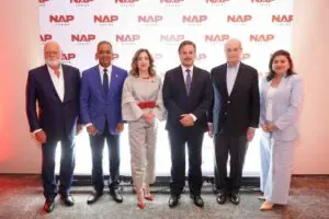 Samuel Conde, Joel Santos, María Waleska Alvarez, Peter Prazmowski, Manuel Tavares y Patricia Aguilera.